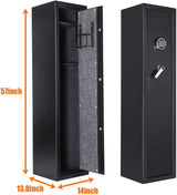 KOLMAN Gun Electronic Safe for 10pcs with Digital Lock